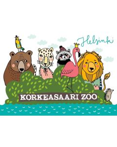 Postikortti Mira Mallius  -Korkeasaari