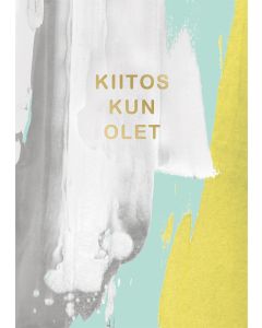 Postikortti Putinki Design - Kiitos kun olet