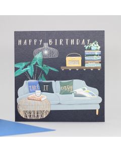 2-osainen kortti Belly Button - Happy Birthday Take it easy