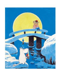 2-osainen kortti Muumi - Taikatalvi