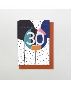 2-osainen kortti STC Scribble - 30v. Ikävuosikortti