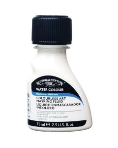 WN Maskineste väritön 75ml, Colourless art masking fluid