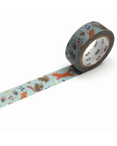 MT masking tape - fox and squirrel