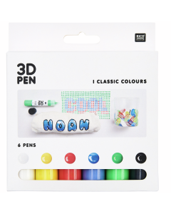 RICO 3D-kohokynälajitelma 6x27 ml Basic