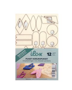 ILOX Korupohjat 12 paria graafiset