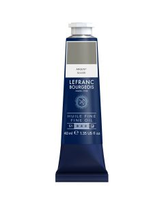 LB Fine Oil 40ml 710 Silver, öljyväri