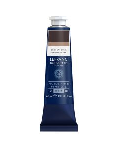 T LB Fine Oil 40ml 111 Vandyke Brown, öljyväri