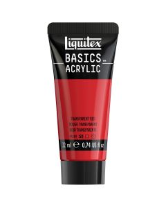 Liquitex Basics 22 ml  47 TRANSPARENT RED