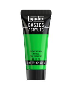 Liquitex Basics 22 ml  985 FLUORESCENT GREEN
