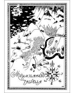 Postikortti Muumi - Muumilaakso talvella