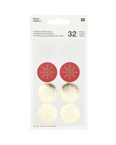 Tarrasetti joulu Rico Design - Snowflakes