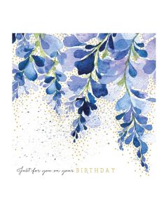2-osainen kortti The Art File - Just for you on your birthday