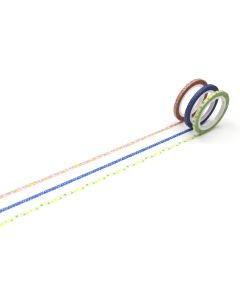 MT Masking tape - 3 rolls/set slimset Flower