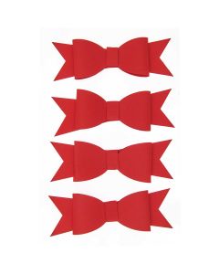 Tarrasetti Rico Design - 3D rusetit punainen