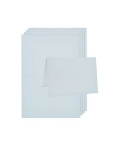 2-osaiset kortit 5kp C6 Paper Poetry - Light Blue