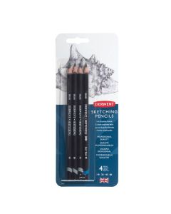 Derwent Sketching 4 luonnoskynälajitelma, luonnoskynä blisteri