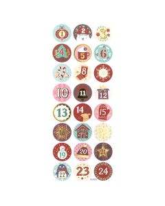 DPC Adventtikalenterin numerotarrat 1-24