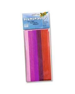 FOLIA Silkkipaperi 50x70cm 20g 10 ark pun lajitelm