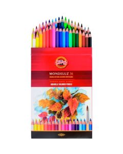 KOH Mondeluz Fruit 36 akvarellikynälaj., kartonkirasia