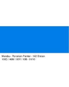 Marabu Posliini-lasitussi 1-2mm 142 Gentian, katkeron sininen