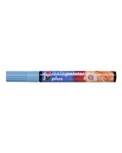 Marabu Tekstiilitussi PLUS 090 3mm vaal.sininen, vaaleille ja tummille kankaille
