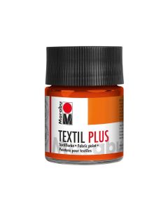 Marabu Tekstiiliväri PLUS 50ml 023 red orange, vaaleille ja tummille kankaille