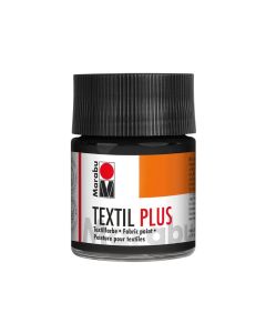 Marabu Tekstiiliväri PLUS 50ml 073 black, vaaleille ja tummille kankaille
