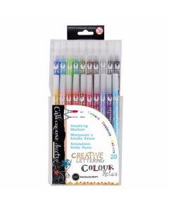 MC Callicreative DUO-Tip Markers, 10 lajitelma