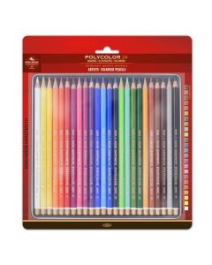 PA. KOH Polycolor 24 värikynälaj. Metalliras, blisterissä, korvaava 9074816