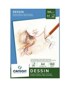 P. Canson Piirustuslehtiö 160g A4 (20)