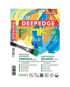P. PINKO DEEPEDGE 20x50cm Maalauspohja 38mm, 100% puuvilla 300g (360)