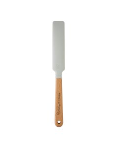 Princeton Mini Blade silikonisivellin No 6 Long, lyhytvartinen, valkoinen/puuta
