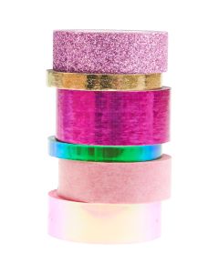 RICO teippisetti 6 erilaista Pink FSC MIX