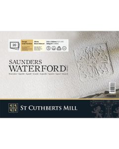 SCM Saunders lehtiö 31x23cm (20L4) K Rough, 100% Cotton Natural White