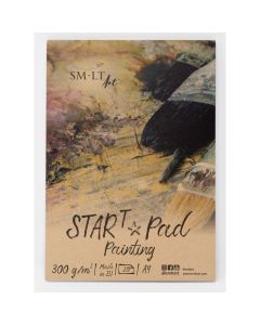 SMLT Star T maalauslehtiö Painting 300g A4(20) FSC, akryyli- ja öljyleht‎iö