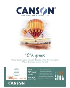 T Canson C Á grain FG A4 180G Pad 30 SH
