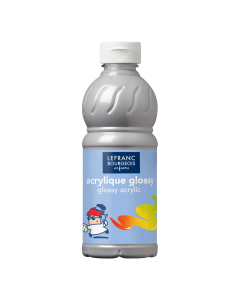 LB Education Glossy 500ml 369 Silver akryylivärir