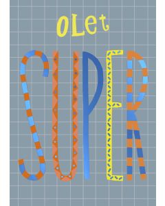 Postikortti Putinki Letters - Olet super