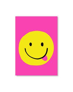 Postikortti Ohh Deer - Smiley Face