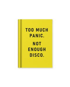 Muistikirja A7 Ohh Deer - Too Much Panic. Not Enough Disco.