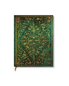 Muistikirja Paperblanks Midi Unlined - Emerald Flower