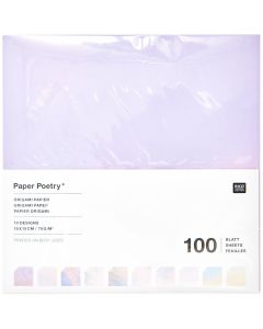 Origamipaperi 100 kpl Rico Design - Sky sis the limit