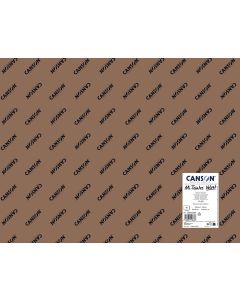 Canson Mi-Teintes Velvet 430g 50x65cm Brown 605