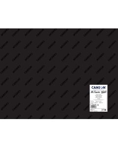 Canson Mi-Teintes Velvet 430g 50x65cm Black 607