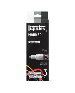 Akryylitussi Liquitex 3X2 mm Monochrome