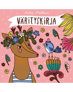 Värityskirja Mira Mallius - Eläimet