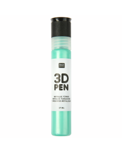RICO 3D-kohokynä 27 ml Metallic Turquoise