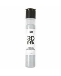 RICO 3D-kohokynä 27 ml Silver Glitter