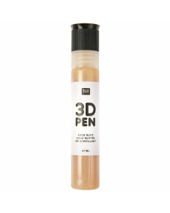 RICO 3D-kohokynä 27 ml Gold Glitter