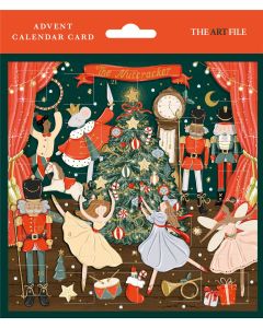 Joulukalenterikortti The Art File - Nutcracker